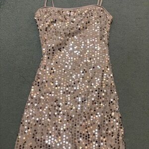 H&M Sequin Mini Dress
